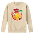 thumbnail image 1 of Phineas and Ferb - And Circle - Men's Crew Fleece Sweatshirt, 1 of 3