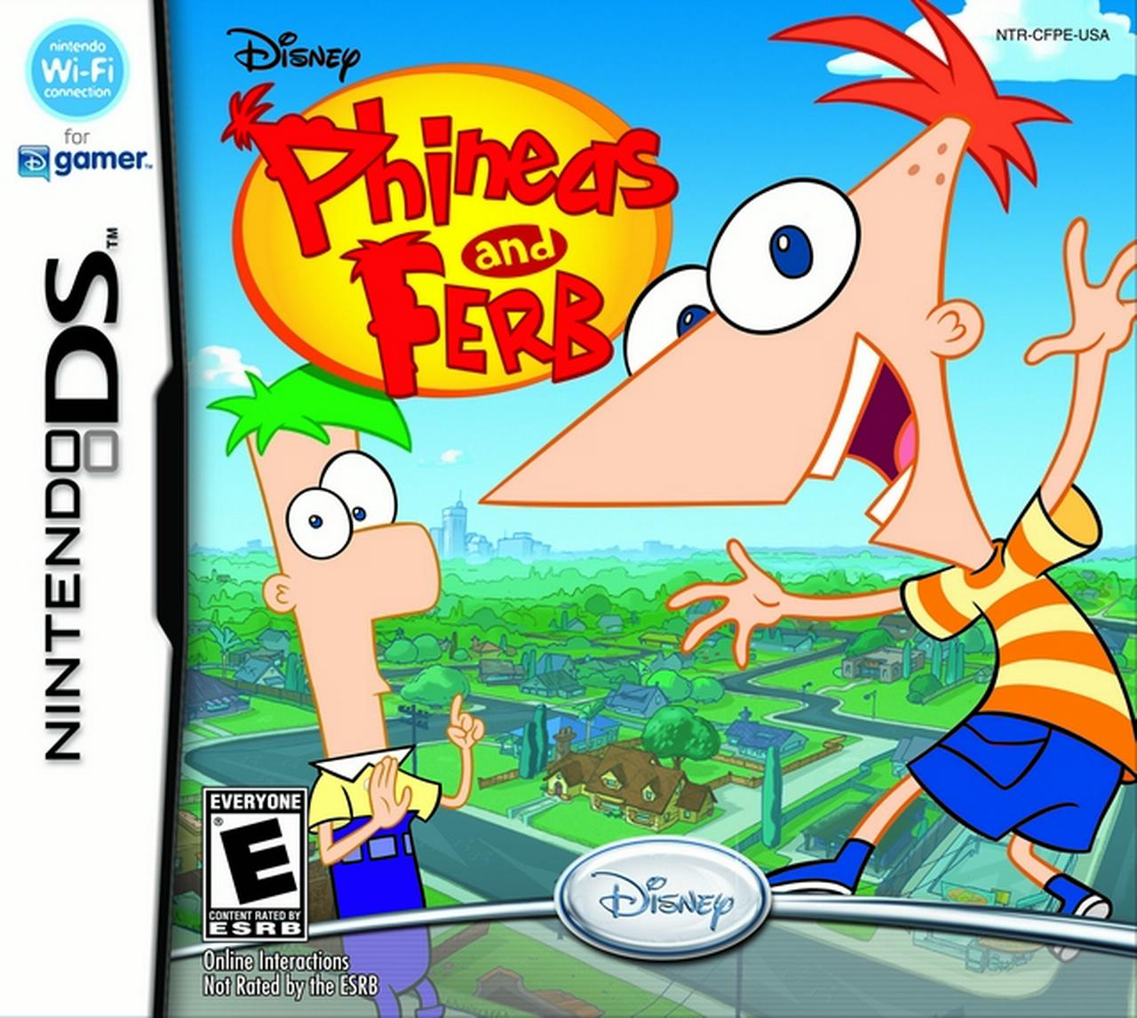 Phineas and Ferb, Disney, Nintendo DS, (Physical Edition) - image 1 of 9