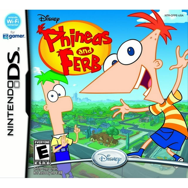 Phineas and Ferb, Disney, Nintendo DS, (Physical Edition)