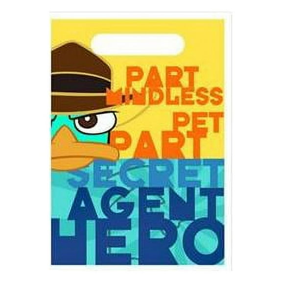 Phineas and Ferb Favor Bags (8ct)
