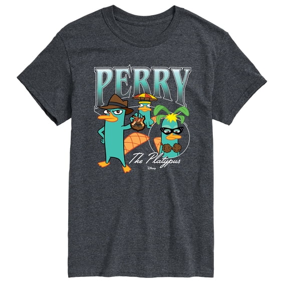 Phineas and Ferb - Perry Platapus Bootleg - Men's Short Sleeve Graphic T-Shirt