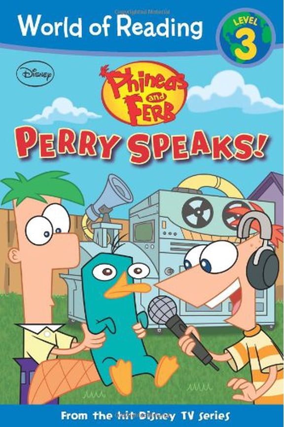 Pre-Owned Phineas and Ferb Reader #2: Perry Speaks! (Phineas and Ferb Reader: World of Reading Level 3) (Paperback) 1423149106 9781423149101
