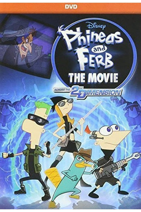 Phineas and Ferb the Movie: Across the Second Dimension (DVD)