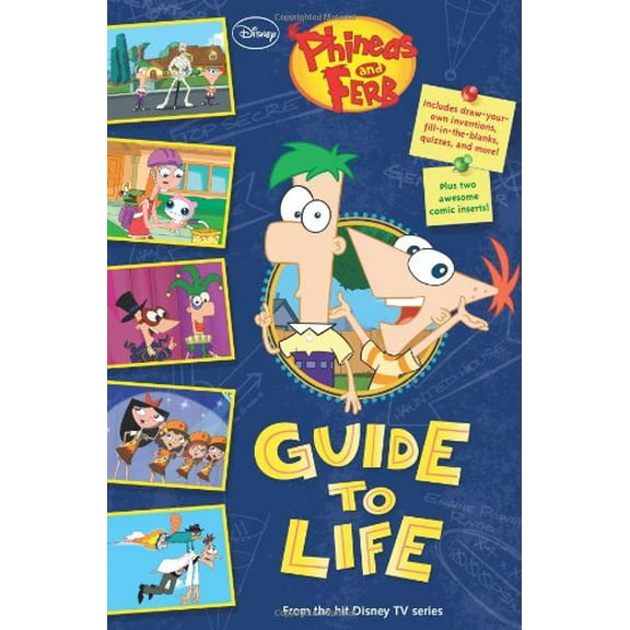 Pre-Owned Phineas and Ferb's Guide to Life (Hardcover) 1423141326 9781423141327