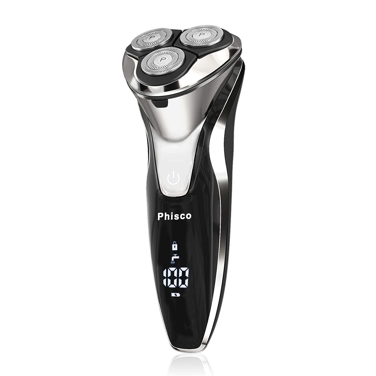 Phisco Electric Shaver Razor for Men with Floating Rotary Razor Ipx7