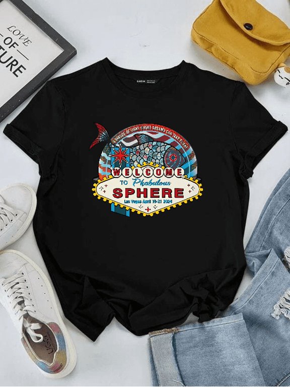 Phish Inspired Sphere Las Vegas 2024 Jam Band Tour Tee Unisex T-Shirt, S-5XL