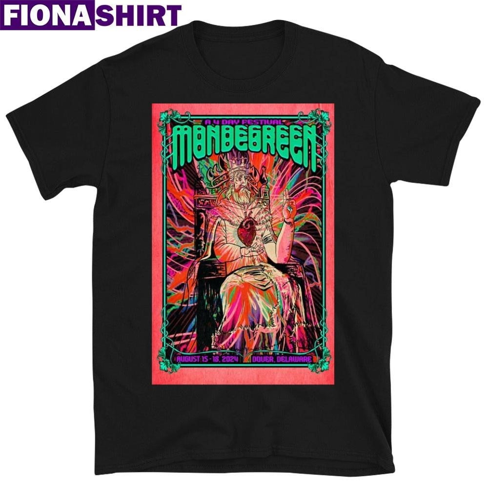 Phish Modegreen The Woodlands In Dover De August 1518 2024 Poster