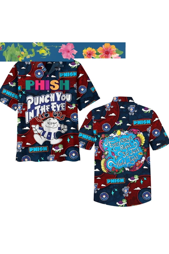 Phish Punch You In The Eye Hawaiian Shirts