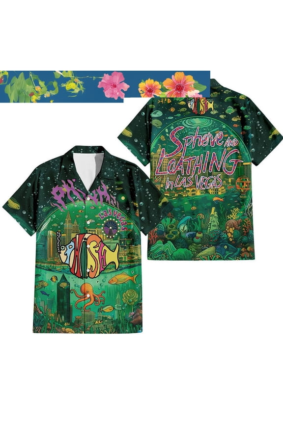 Phish Sphere And Loathing In Las Vegas Hawaiian Shirt