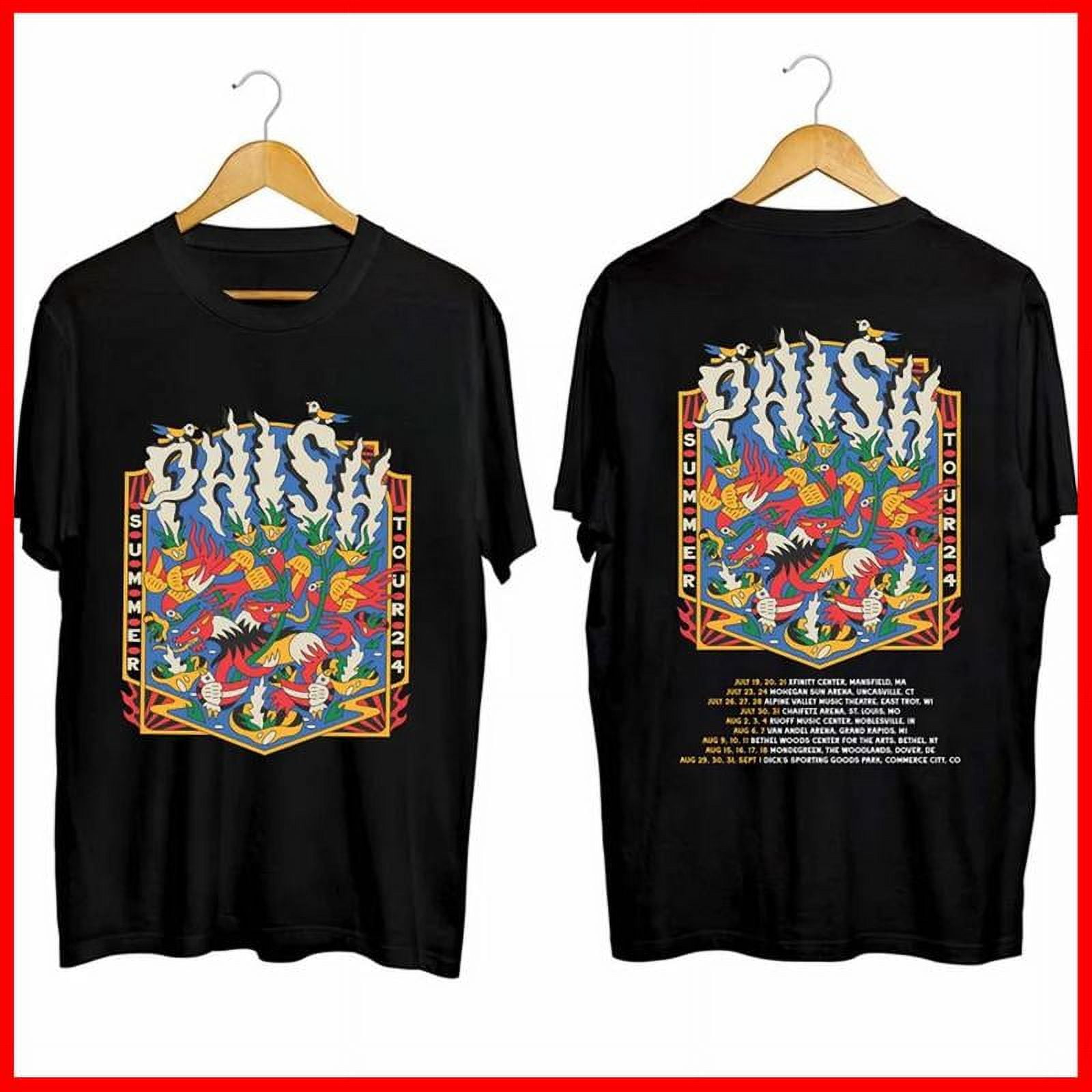 Phish Summer 2024 Tour, Phish Band Fan, Phish 2024 Concert Unisex