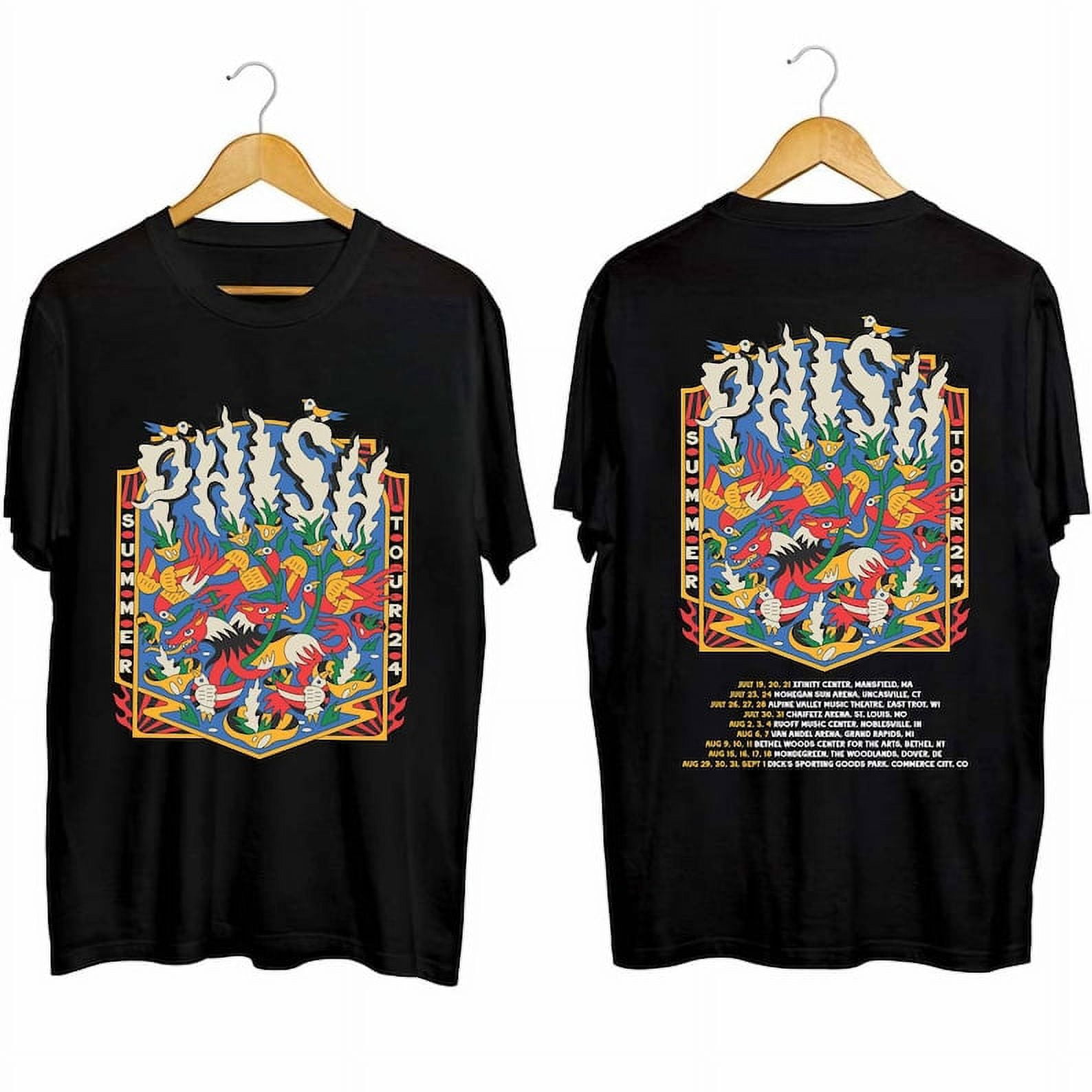 Phish Summer 2024 Tour Shirt , Phish Band Fan Shirt , Phish 2024