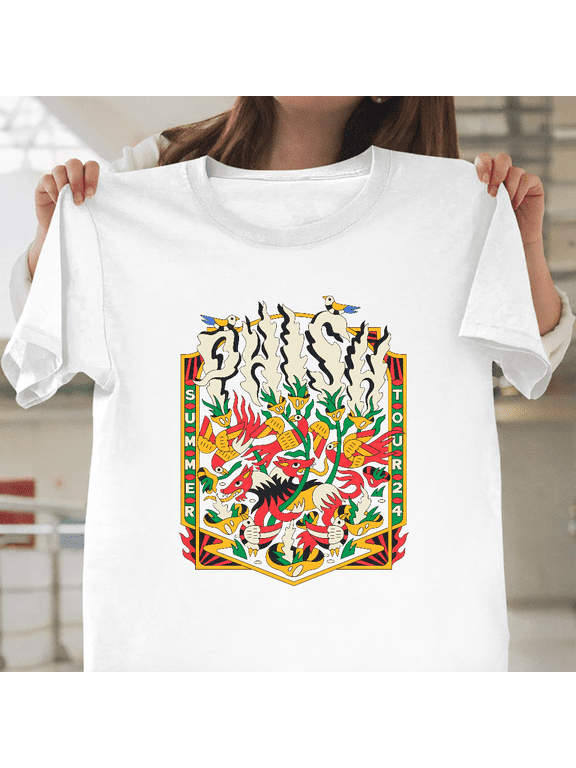 Phish Summer Tour Jam Band Psychedelic Rock Music Unisex T-Shirt, up to size 3XL.