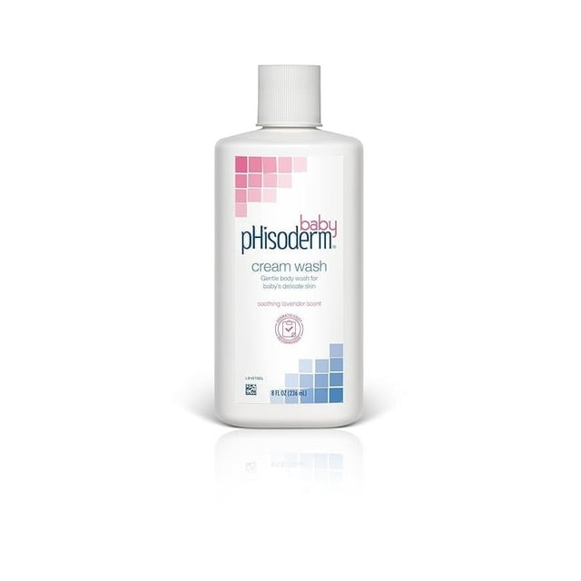 Phisoderm Baby Tear-Free Cream Wash 8 oz