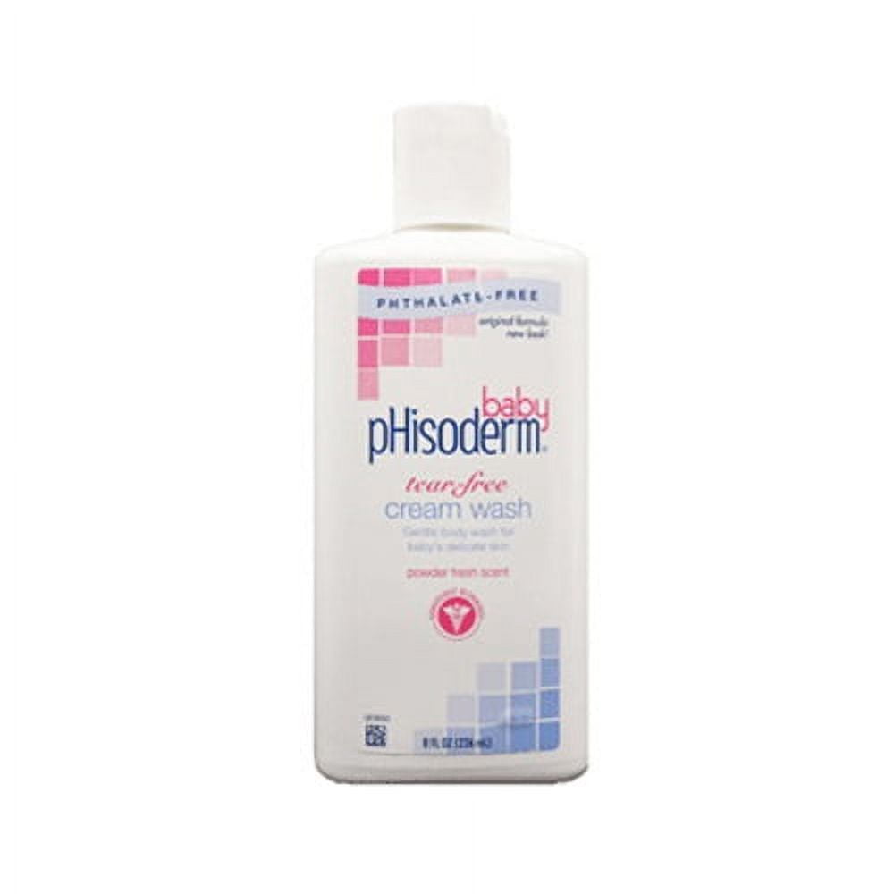 Phisoderm Tear Free Cream Wash For Baby - 8 Oz, 6 Pack