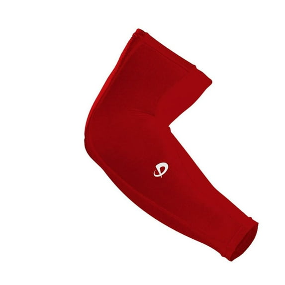 Phiten MLB Authentic Titanium Compression Power Sleeve (Red, Medium)