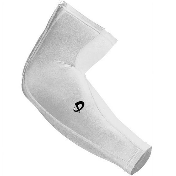 Phiten MLB Authentic Titanium Compression Power Sleeve (White, X-Large)