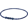 thumbnail image 1 of Phiten Titanium Classic Necklace - Sports Necklace permeated with Aqua-Titanium Technology for Neck and Shoulder Tension - Elastomer Core with Micro Titanium Spheres 18 Inch Navy, 1 of 5