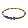 thumbnail image 1 of Phiten Tornado Titanium Necklace (Purple/Gold, 18 Inch), 1 of 1