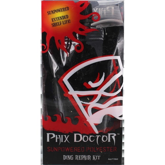 Phix Doc Sunpowered Polyester Repair Kit 4.0 oz