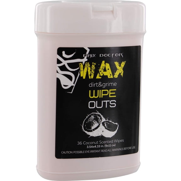 Phix Doc Wax Wipe Outs 36 Pieces