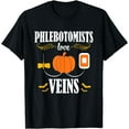 thumbnail image 1 of Phlebotomist Halloween Funny Veins Phlebotomy Nurse Gift T-Shirt, 1 of 4