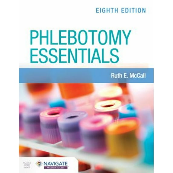 Pre-Owned Phlebotomy Essentials, 9781284263480, 1284263487, Paperback, 8 edition