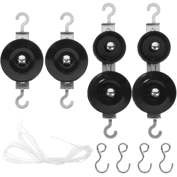 Phlegsive 1 Set Double Pulleys Single Pulleys Physics Experiments Equipment Mechanics Teaching Tools