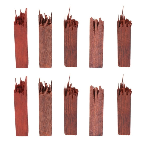 Phlegsive 10pcs Epoxy Resin Wood DIY Landscape Jewelry Making