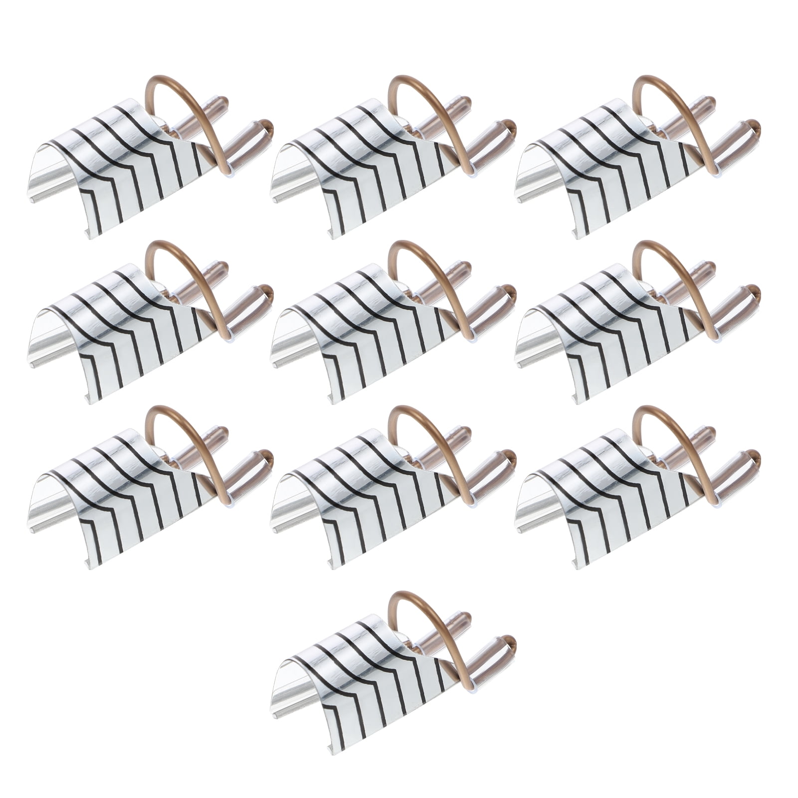 Phlegsive 10pcs Nail Form Nail Guide Form UV Extension Builder