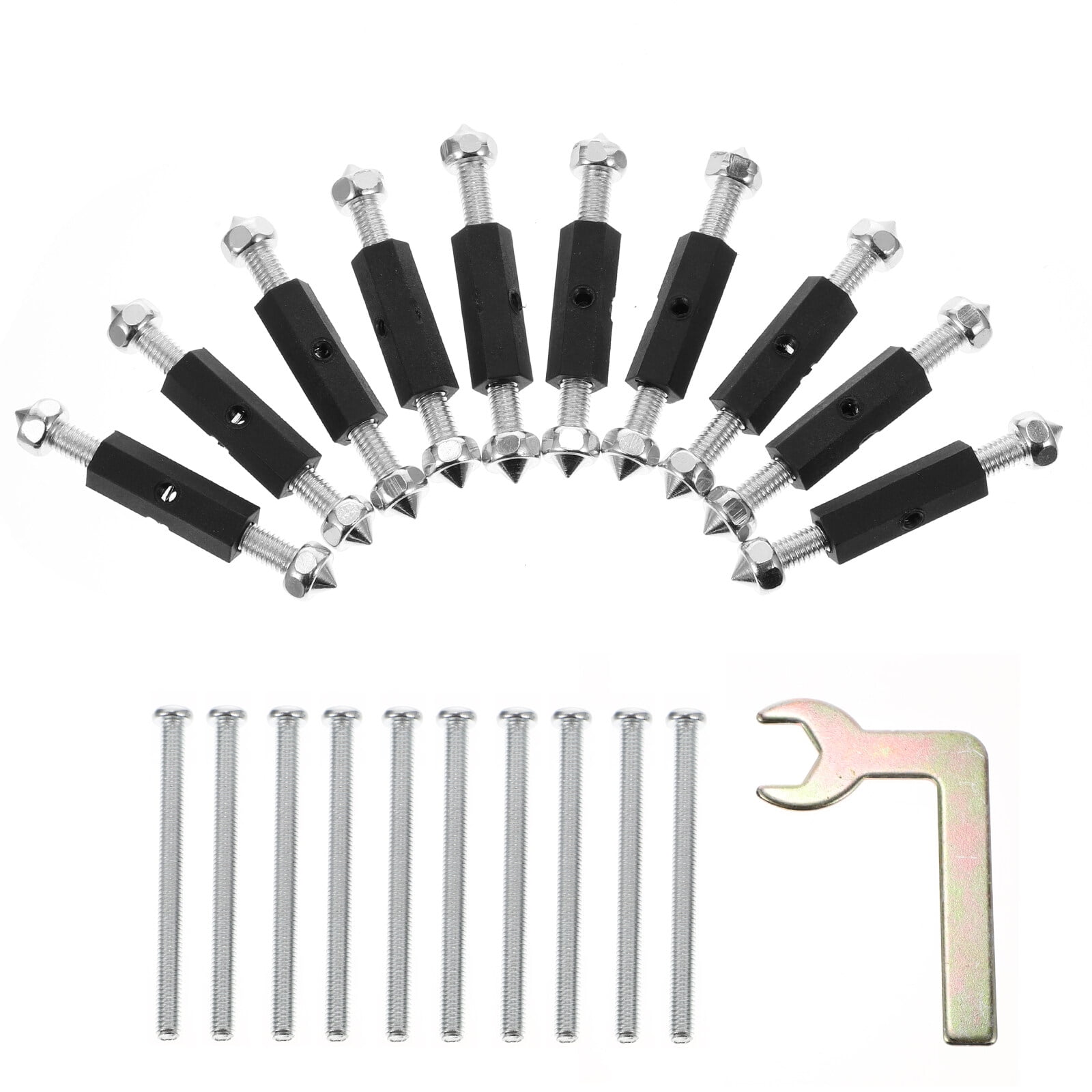 Phlegsive 10pcs Outdoor Electrical Box Repair Kit with Wall Plate and