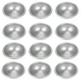 Phlegsive 12 Bath Salt Bomb Molds Aluminum DIY Soap Stainless Steel
