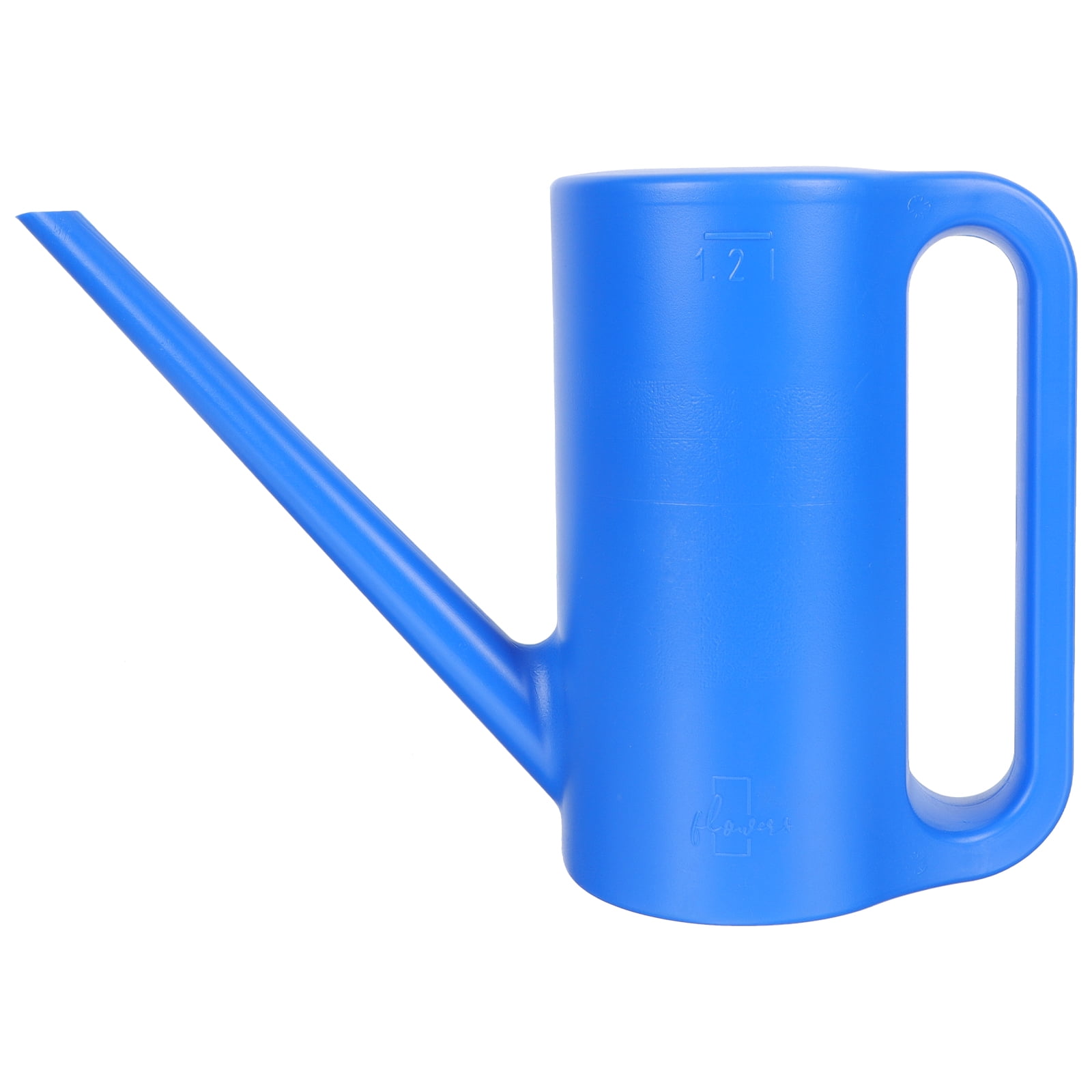 Phlegsive 1200ml Blue Watering Can for Indoor/Outdoor Plants