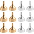 Phlegsive 12Pcs Mini Funnel Kit for Perfume & Skincare Refill