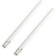 Phlegsive 2pcs Ceiling Fan Extension Rods Long Extension Downrod