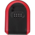 thumbnail image 1 of Phlegsive 4-Digit Wall Mounted Key Lock Box Safe - Resettable Plastic Combination Lockbox, 1 of 6