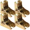 Phlegsive 4pcs Locking Hinge Angled Folding Table Hinge Heavy Duty