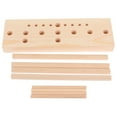 Phlegsive 5in1 Wooden Bow Maker for Ribbon Wreaths & Crafts