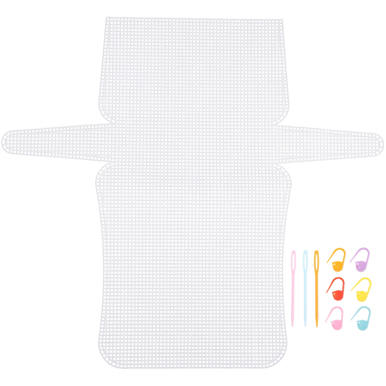 Phlegsive Bag Making Supplies Plastic Mesh Canvas Sheets for DIY Sewing
