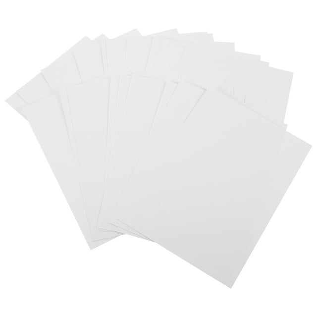 Phlegsive Cotton Rag Paper 20 Sheets Watercolor Cold Press Drawing for