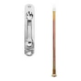 Phlegsive Durable Zinic Alloy Safety Pin Practical Door Latch Door Lock