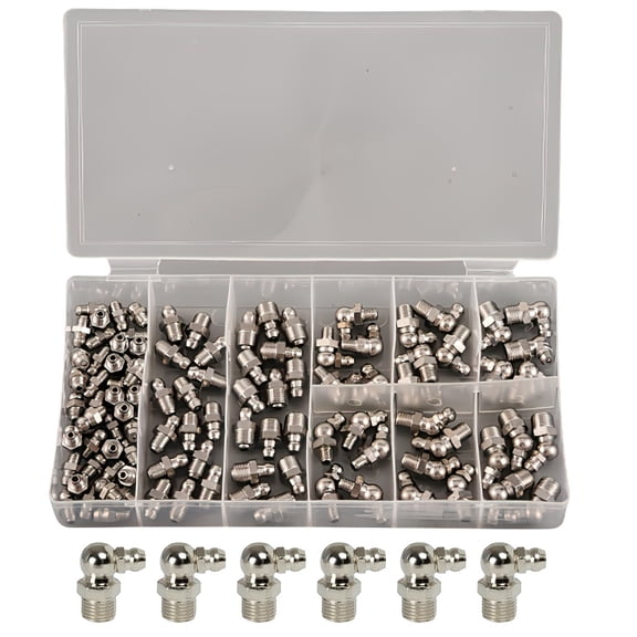 Phlegsive Grease Nozzle Set - Straight & Angled Fittings