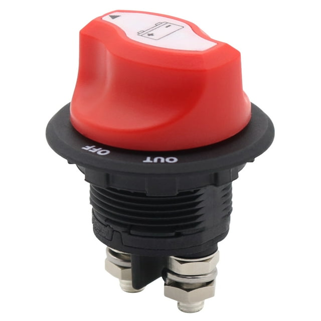 Phlegsive Marine Battery Switch for Boat Car RV UTV Vehicle
