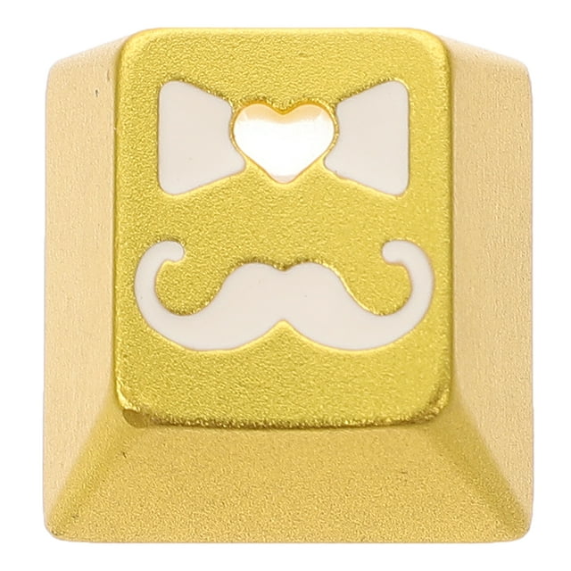 Phlegsive Mechanical Keyboard Keycaps Aluminum ESC Replacement (Yellow
