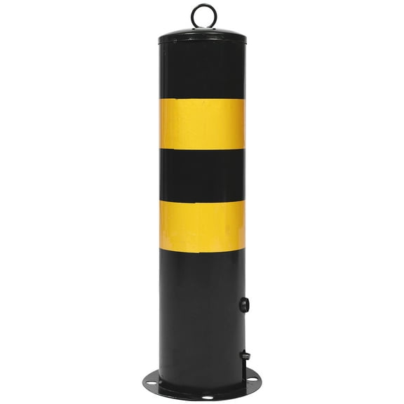 Phlegsive Parking Barrier Bollard Post for Driveways & Traffic Safety