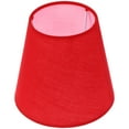 thumbnail image 1 of Phlegsive Red Fabric Lampshade for Table/Chandelier/Wall/Floor/Pendant Lights, 1 of 6