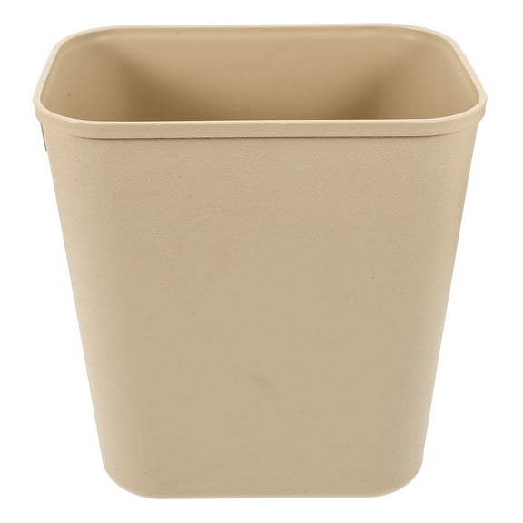 Phlegsive Reusable Plastic Garbage Can Kitchen Trash Bin Home Trash Can Waste Storage Bucket (8L)