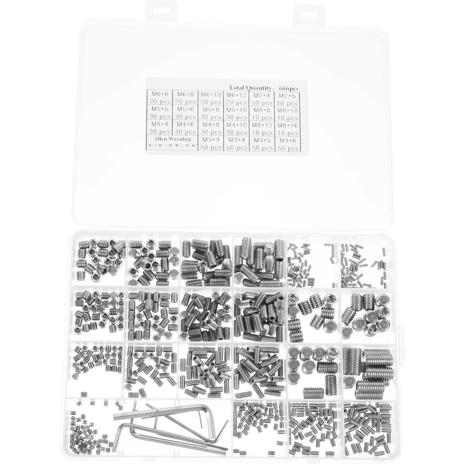 Phlegsive Screws Set Assortment Kit Small Hex Grub Socket Replacement Phlegsive screws set assortment kit small hex grub socket replacement