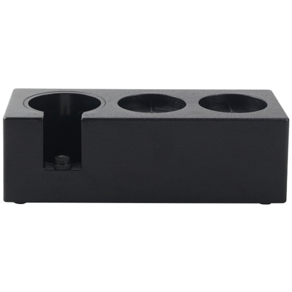 Phlegsive Tamping Station Tamper Mat Stand for 51/53/58mm Portafilters - Black