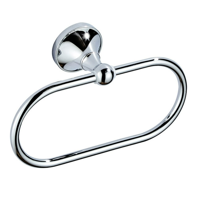 Phlegsive Wall Mounted Oval Towel Ring Hook for Bathroom/Home/Hotel