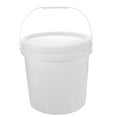 thumbnail image 1 of Phlegsive White Plastic Paint Bucket Empty Paint Pail with Handle Portable Paint Container with Lid, 1 of 5